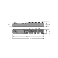 Модуль ввода/вывода для PROFINET Turck SPNL-0404D-0004