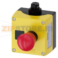 ПОСТ УПРАВЛЕНИЯ ДЛЯ ПОДКЛЮЧЕНИЯ К AS-INTERFACE, 22MM, С КРУГЛЫМ ВЫРЕЗОМ, МАТЕРИАЛ КОРПУСА - ПЛАСТИК, КРЫШКА КОРПУСА - ЖЁЛТАЯ, 1 ТОЧКА УПРАВЛЕНИЯ, ПЛАСТИК, КРЫШКА КОРПУСА С МЕСТАМИ ДЛЯ НАКЛЕИВАНИЯ МАРКИРОВОЧНЫХ ТАБЛИЧЕК, A=АВАРИЙНАЯ ГРИБОВИДНАЯ КНОКА, КРАС