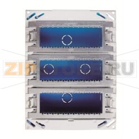 Бокс поста централизации, 18 модулей, монтаж: скрытый ABB 2CLA109310T1001