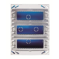 Бокс поста централизации, 18 модулей, монтаж: скрытый ABB 2CLA109310T1001