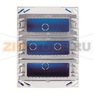 Бокс поста централизации, 18 модулей, монтаж: скрытый ABB 2CLA109310T1001 