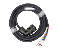 Кабель силовой 5 м, 380 В, 2.9 кВт, без тормоза Inovance S6-L-M112-5.0