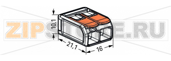 Соединитель для сращивания COMPACT; для всех типов проводников; макс. 6 мм; 2-проводн.; с рычагами; прозрачный корпус; Темп. окруж. среды: макс. 85 °C (T85); 6,00 mm; прозрачные Wago 221-612 Your Benefits:Ease of use – pull the lever up, insert a conductor and push the lever back downAvailable as 2-, 3- and 5-wire connectorsEasily terminate conductors from 0.5 to 6 mm?Connection of all conductor typesTime savings for installers and device manufacturersQuickly install devices with higher levels of power consumptionSafely install long cable runs with larger conductor cross sectionsMounting carrier for installation conforms to standardsCustom carriers are possible...