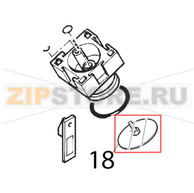Ass. doccia DE=35.8 c/vite E dado Saeco Royal Classic Ass. doccia DE=35.8 c/vite E dado Saeco Royal ClassicЗапчасть на деталировке под номером: 18