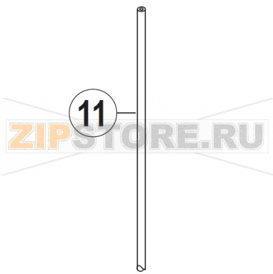 Suction hose Hobart UXT-10A                                                                                    Suction hose Hobart UXT-10AЗапчасть на сборочном чертеже под номером: 11Название запчасти на немецком языке языке: Suction hose Hobart UXT-10A
