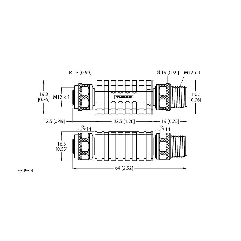 Адаптер Turck AD-FKM5.414-FSM4.4 