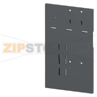 АДАПТЕР ДЛЯ DIN-РЕЕК ПРИНАДЛЕЖНОСТЬ ДЛЯ   3VA1 160, 3 И 4-ПОЛ. УЗО RCD310 160, С УСТАНОВКОЙ СБОКУ RCD510 160 ИЛИ RCD510 250 Siemens 3VA9187-0SH20