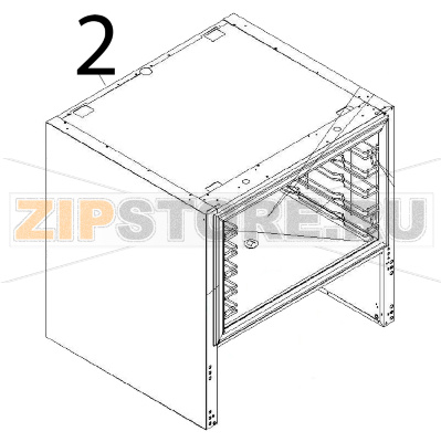 Frame Angelo Po DS31 Frame Angelo Po DS31Запчасть на деталировке под номером: 2