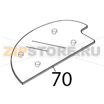 Vassoio affettato vetro Sirman Anniversario 300 Vassoio affettato vetro Sirman Anniversario 300Запчасть на деталировке под номером: 70