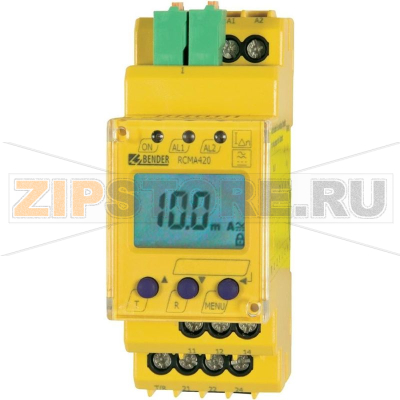 Реле дифференциальное 10-500 мA Bender RCMA420-D-2 