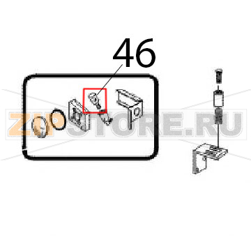 Oven lamp 25 W Angelo Po FC241G Oven lamp 25 W Angelo Po FC241GЗапчасть на деталировке под номером: 46