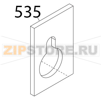 Piast. vaschetta affil. PLD Sirman Anniversario 300 Piast. vaschetta affil. PLD Sirman Anniversario 300Запчасть на деталировке под номером: 535