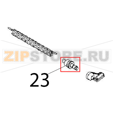 Spring pin Angelo Po 191PI2V Spring pin Angelo Po 191PI2VЗапчасть на деталировке под номером: 23