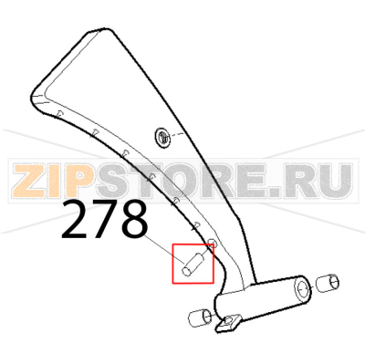 Parac. p. merce D6.5x30 Sirman Mirra 220 Parac. p. merce D6.5x30 Sirman Mirra 220Запчасть на деталировке под номером: 278