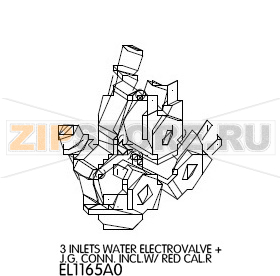 3 Inlets water electrovalve + J.G. Conn. Incl.W/ Red Cal.R Unox XB 803 3 Inlets water electrovalve + J.G. Conn. Incl.W/ Red Cal.R Unox XB 803Запчасть на деталировке под номером: 40Название запчасти на английском языке: 3 Inlets water electrovalve + J.G. Conn. Incl.W/ Red Cal.R Unox XB 803