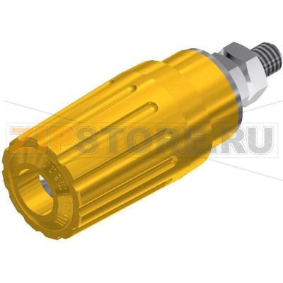 Зажим полюсный 35 А, желтый, 1 шт Hirschmann PKI 100 