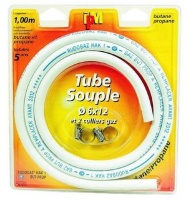 TUBO GAS BUTANO 1,00 m COLLARE  5 ANNI