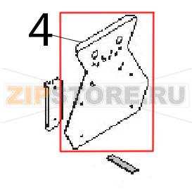 Paraspruzzi crusc. Angelo Po 2G1PE2E Paraspruzzi crusc. Angelo Po 2G1PE2EЗапчасть на деталировке под номером: 4