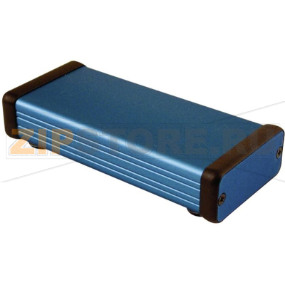 Корпус алюминиевый 120x54x23 мм, синий, 1 шт Hammond 1455C1201BU 