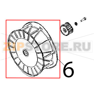 Fan Angelo Po BX101E Fan Angelo Po BX101EЗапчасть на деталировке под номером: 6