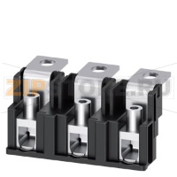 АКСС.ДЛЯ ПРЕДОХР.РАЗЪЕДИНИТЕЛЯ ДЛЯ NH00 СОЕДИНИТ.МОДУЛЬ ДЛЯ 32MM COVER LEVEL WITH РАМОЧНЫЙ ЗАЖИМ Siemens 3NP1933-1BC00