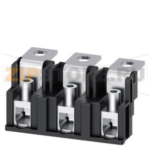 АКСС.ДЛЯ ПРЕДОХР.РАЗЪЕДИНИТЕЛЯ ДЛЯ NH00 СОЕДИНИТ.МОДУЛЬ ДЛЯ 32MM COVER LEVEL WITH РАМОЧНЫЙ ЗАЖИМ Siemens 3NP1933-1BC00 