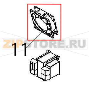 Driven fan 220/240 V, 50/60 Hz Angelo Po FX61E1 Driven fan 220/240 V, 50/60 Hz Angelo Po FX61E1Запчасть на деталировке под номером: 11