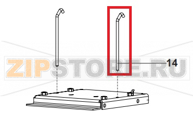 Tie Rod Bear Varimixer RN10 VL-2                                                                                Tie Rod Bear Varimixer RN10 VL-2Запчасть на сборочном чертеже под номером: 14Название запчасти на датском&nbsp;языке: Tie Rod Bear Varimixer RN10 VL-2
