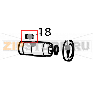 Fit shaft bolt Zumex Soul Series 2 Fit shaft bolt Zumex Soul Series 2Запчасть на деталировке под номером: 18