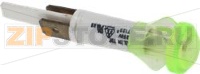 INDICATOR LIGHT GREEN DIAM. 10