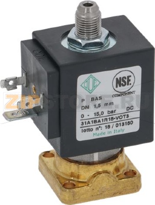 SOLENOID VALVE ODE 3 WAYS 24VDC 11W 
