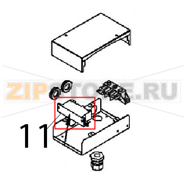 Gr. accensione 2U Angelo Po 191PD1G Gr. accensione 2U Angelo Po 191PD1GЗапчасть на деталировке под номером: 11