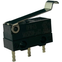Микропереключатель 250 В/AC, 5 A, 1 x вкл/вкл, IP67, 1 шт Zippy DFW-05S-B02P0E-Z