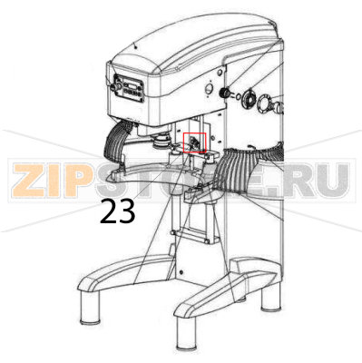 Tirante presenza vasca Sigma BMR 60 Tirante presenza vasca Sigma BMR 60Запчасть на деталировке под номером: 23