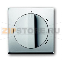 Накладка с поворотной ручкой для переключателя, сталь ABB 2CKA001710A3759