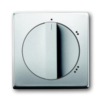 Накладка с поворотной ручкой для переключателя, сталь ABB 2CKA001710A3759