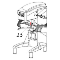 Tubo bloccaggio vasca Sigma BMR 80