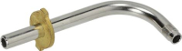 Discharge pipe chromium plated