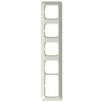 Рамка пятиместная, белая ABB 639.46