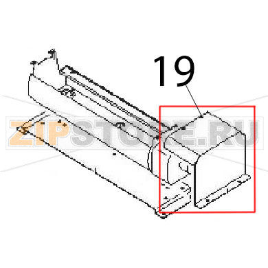 Motor protec. plate Angelo Po 1G1PE2EV Motor protec. plate Angelo Po 1G1PE2EVЗапчасть на деталировке под номером: 19