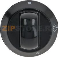 KNOB ARISTON TYPE BLACK ø 34 mm