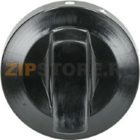 KNOB INDUSTRIAL BLACK ø 62 mm