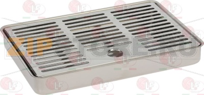 СЛИВНОЙ ЛОТОК ИЗ НЕРЖ. СТАЛИ 220X150XH30 ММ 
