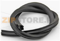 Door gasket 40SH Negro THT per meter