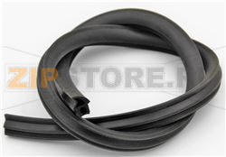 Door gasket 40SH Negro THT per meter 