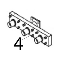 Lower washing pipe Angelo Po C165D