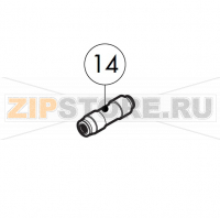 10-8 Reduction pipe fitting Lainox MVE051P                    