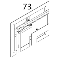 Vetro interno porta Tecnoeka KF 981 UD