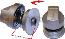 MANETTE COMPLETE INOX LISERET INOX 