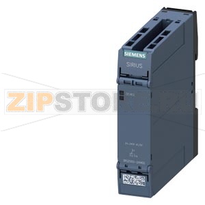 Согласующее реле в промышленном корпусе, 1 переключающий контакт, широкий диапазон напряжений, 24–240 В AC/DC, подключение на пружинных клеммах Siemens 3RQ2000-2AW00 